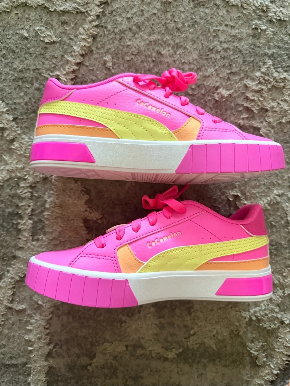 PUMA x CoComelon Cali Star Nina Pink Kids Sneakers 3.5C NEW